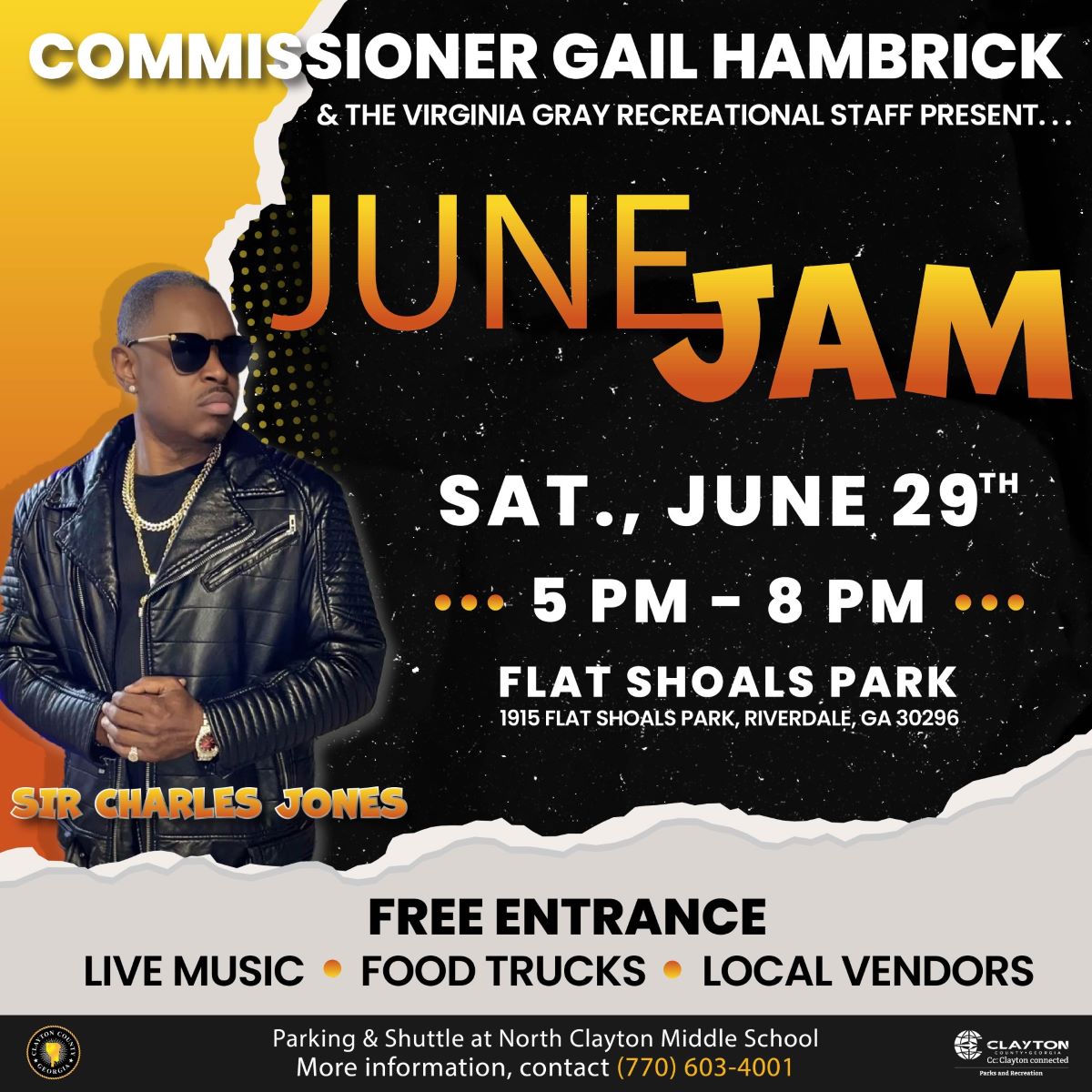 June Jam Flyer