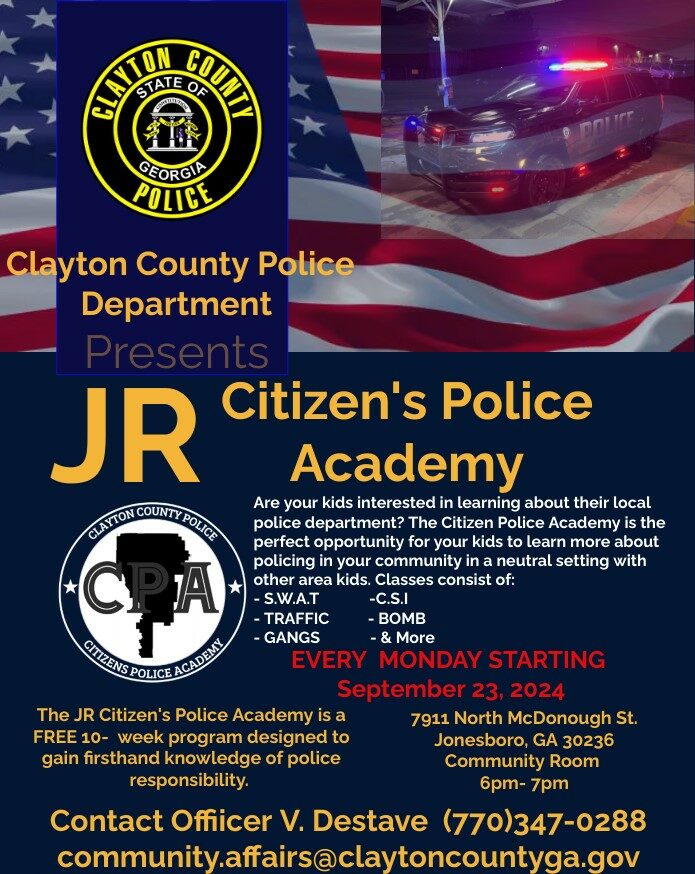 Junior Citizen Police Academy